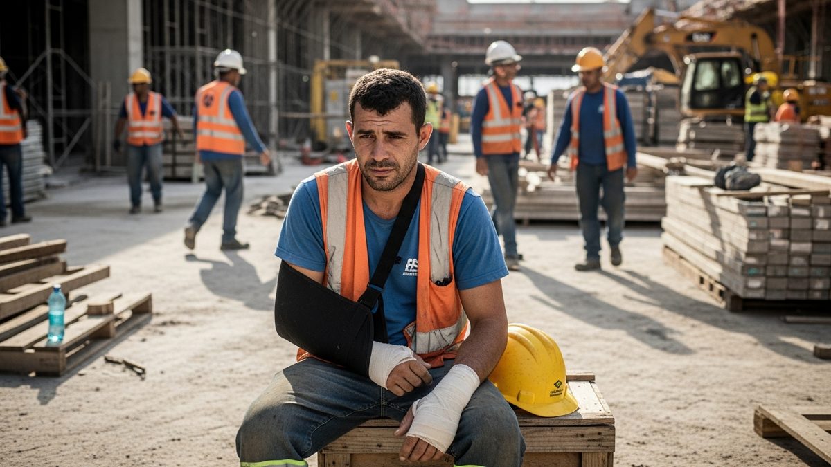 Acidente de trabalho: direitos do trabalhador e o que fazer